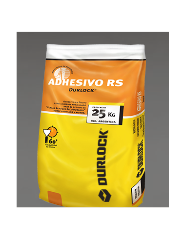 Durlock Adhesivo Revoque Seco 60 ´ X 25 Kg